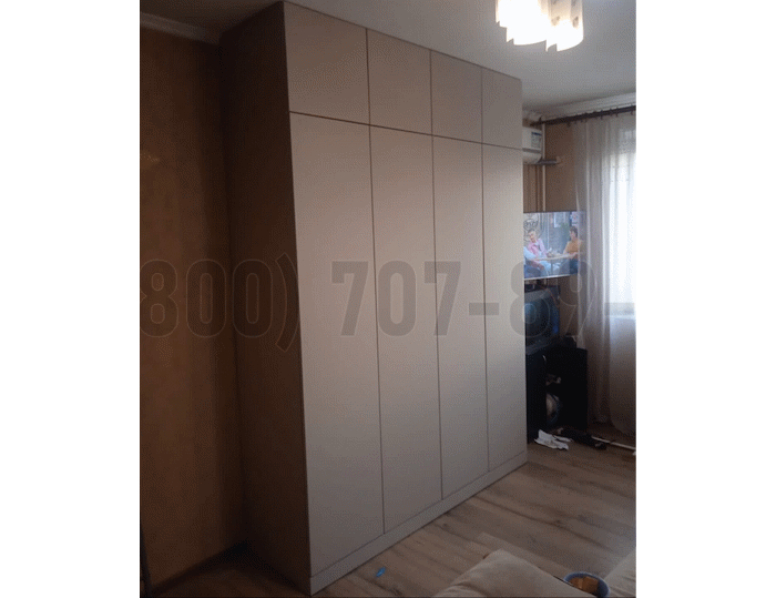 Шкаф в стиле минимализм в Кубинке